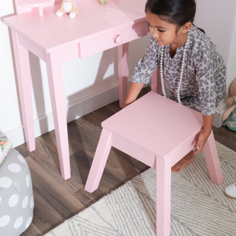 Kidkraft pink cheap vanity